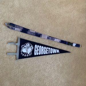 Georgetown University Lanyard and Pennant